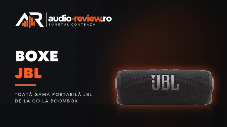 Boxe JBL: ce model alegi din Go, Flip, Charge și Xtreme