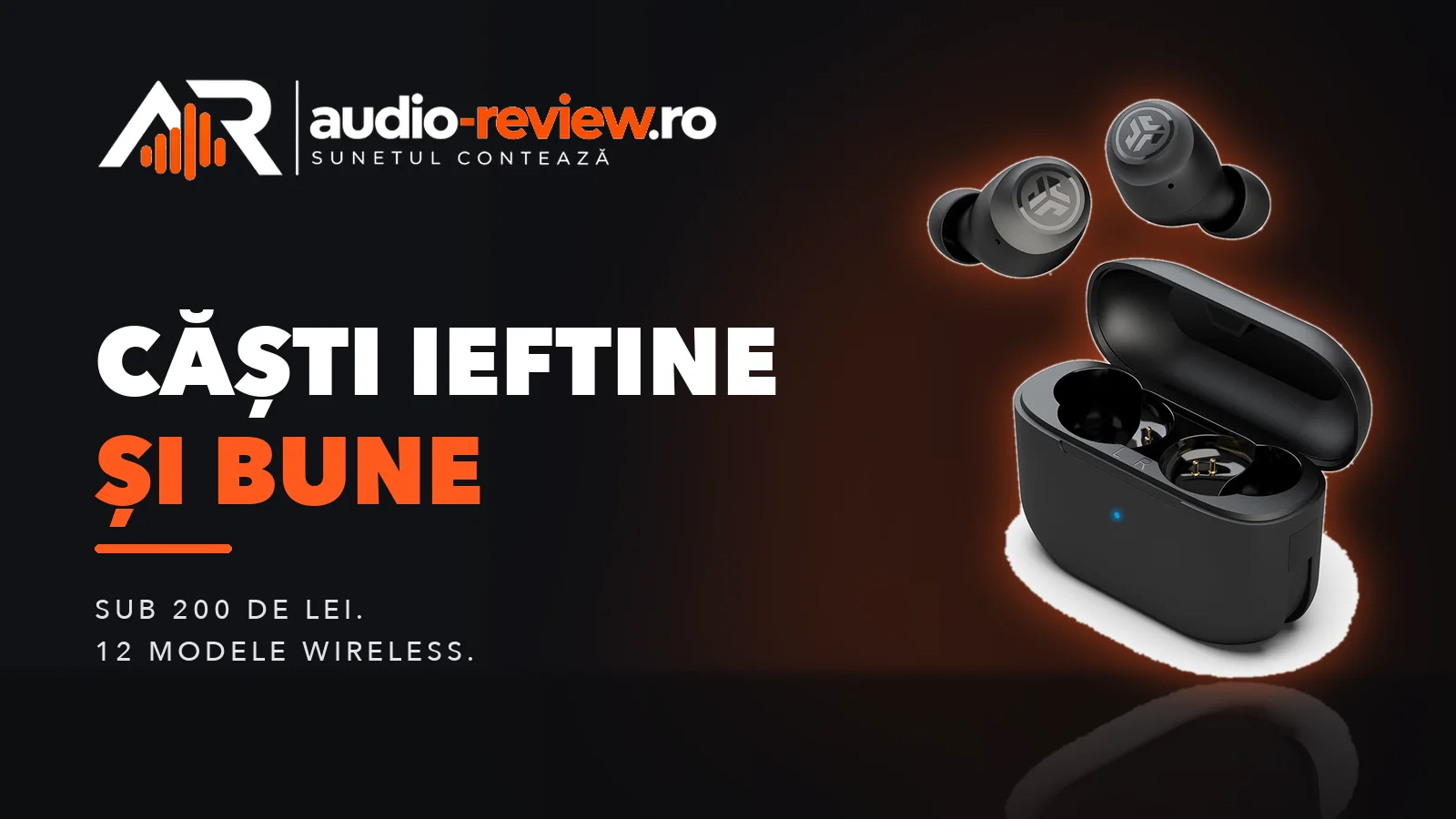 Căști ieftine și bune: modele wireless sub 200 lei