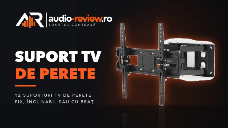 Suport TV de perete: fix, înclinabil sau cu braț