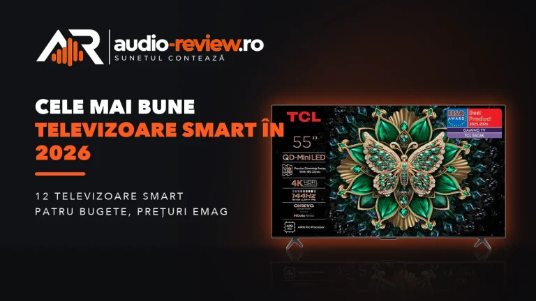 Cele mai bune televizoare smart în 2026: ghid pe bugete
