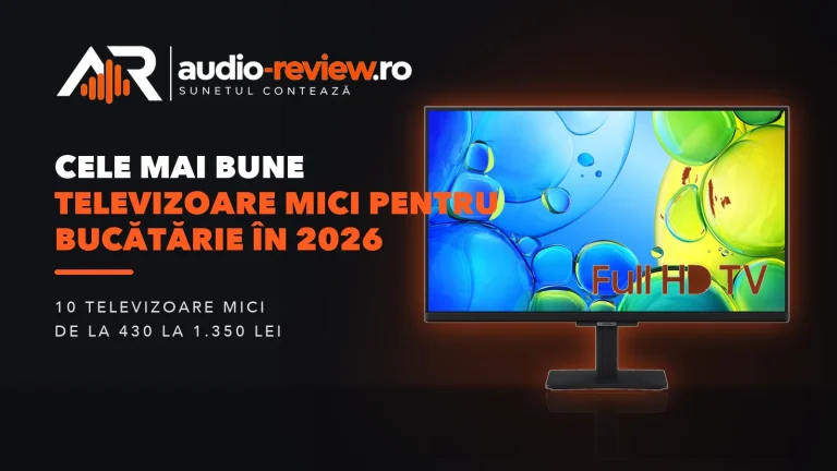 Cele mai bune televizoare mici pentru bucătărie în 2026