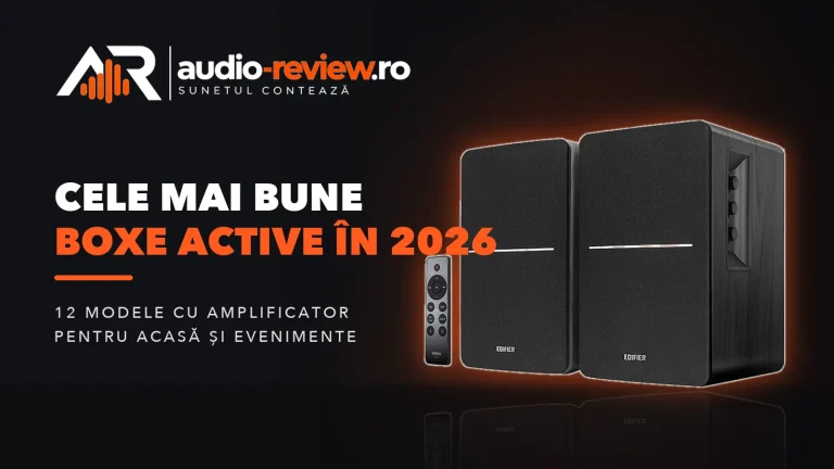 Cele mai bune boxe active în 2026: pentru acasă și evenimente