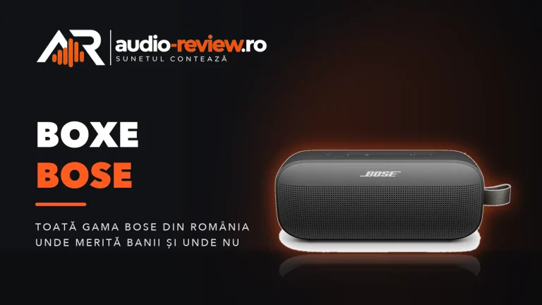 Boxe Bose: ce modele merită și cât costă