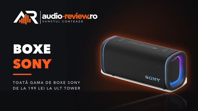 Boxe Sony: portabile, de petrecere și de podea