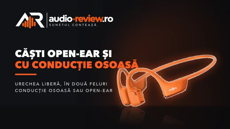 Căști open-ear și cu conducție osoasă: cum alegi