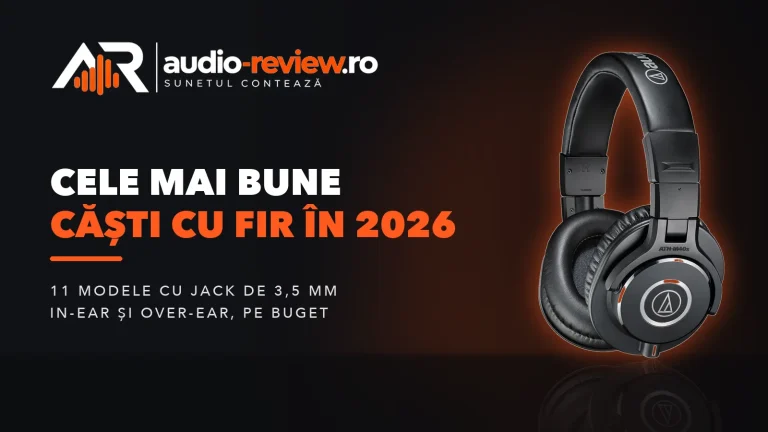 Cele mai bune căști cu fir în 2026: in-ear și over-ear
