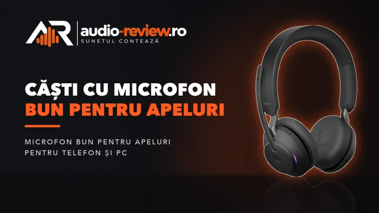 Căști cu microfon bun pentru apeluri: telefon și PC