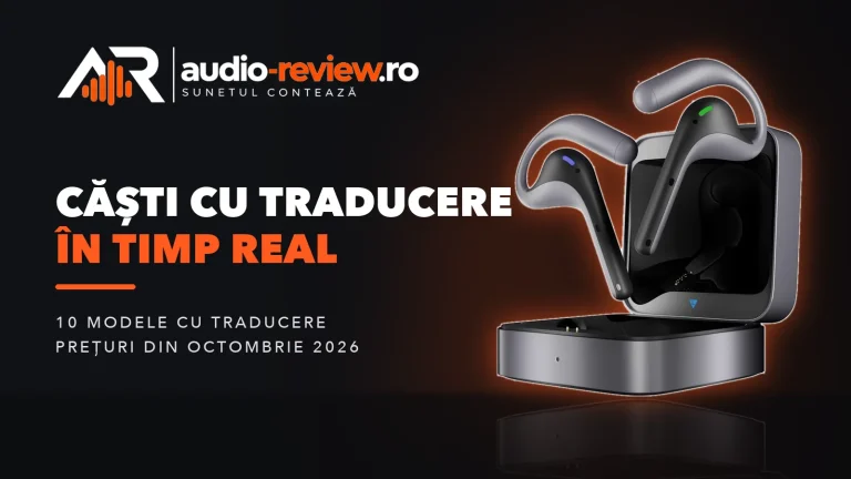 Căști cu traducere în timp real: cum funcționează și ce alegi