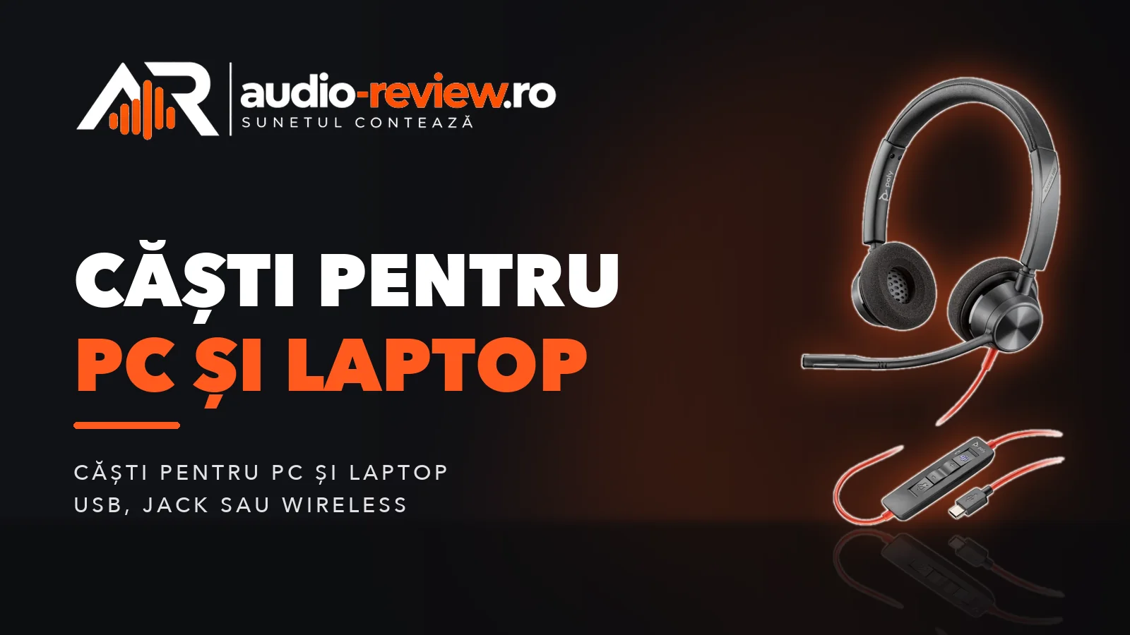 Căști pentru PC și laptop: wireless, USB și cu microfon