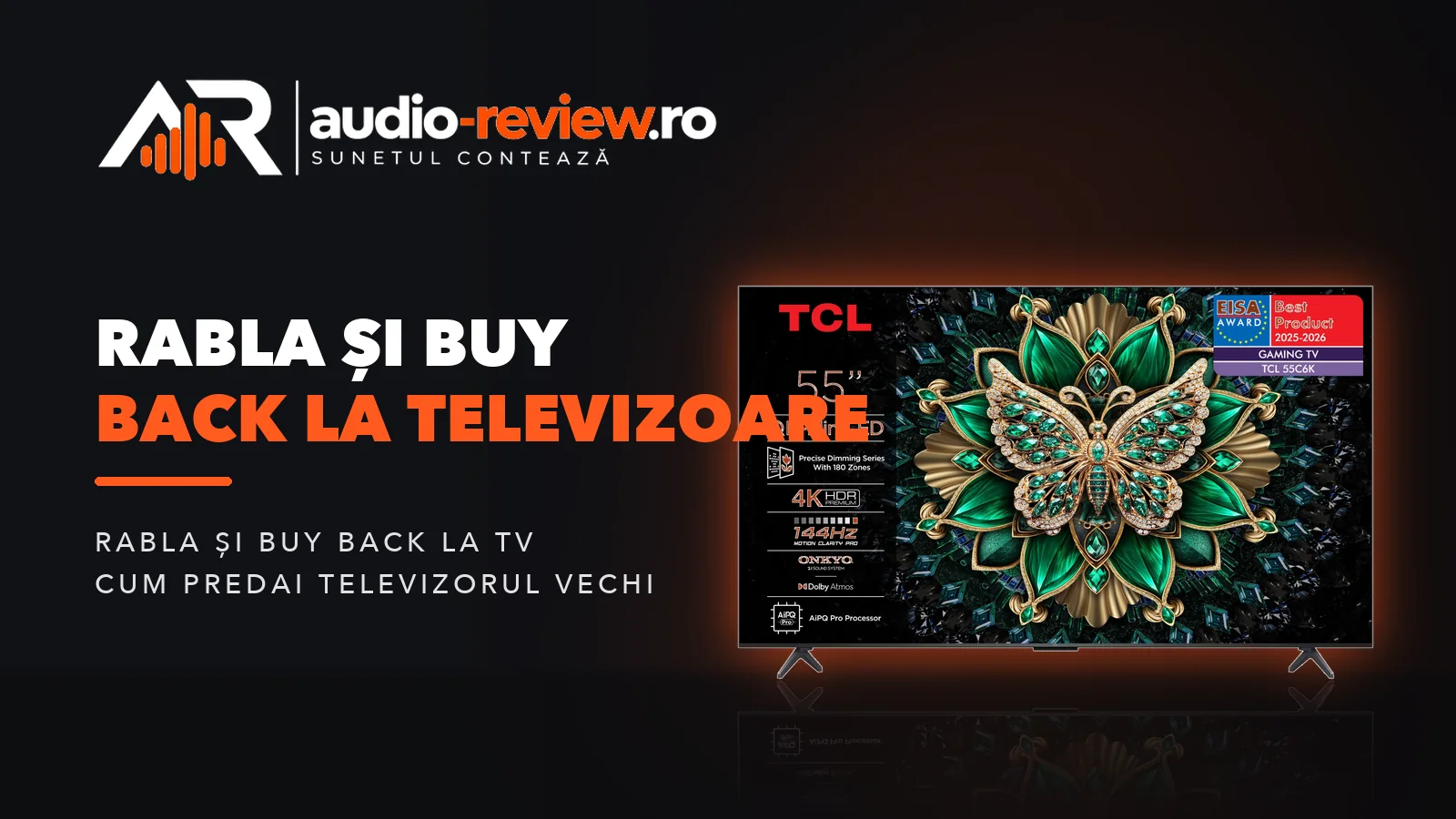 Rabla și buy back la televizoare: cum predai televizorul vechi